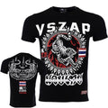 Thailand Thai Boxing Short Sleeve Tiger Fitness T-shirt Stretch Training Wear
