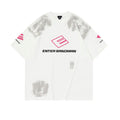 European And American Street Tide Letter Print Short-sleeve