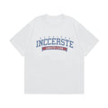 Letter Print Short-sleeve Men's