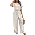 Completo di pantaloni baggy dritti e top, set coordinato Valstrend shop, stile casual e moderno, in tessuto morbido e comodo