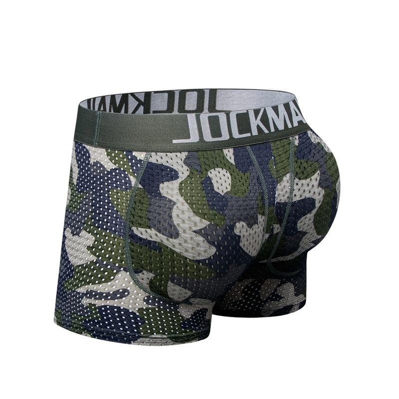 Slip di intimo maschile Valstrend con cuscino rimovibile per sollevamento dei fianchi e comfort quotidiano.