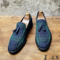 Scarpe casual da uomo Valstrend in pelle britannica con nappine, stile elegante e confortevole per occasioni informali.