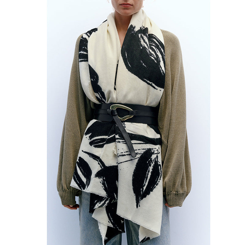 Sciarpa invernale calda Valstrend, modello all-match autunno inverno, tessuto morbido e avvolgente, ideale per stile e comfort.