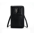 Borsa a tracolla leggera mini a uno spallaccio Valstrend, piccola e pratica, in tessuto resistente con dettagli colorati.
