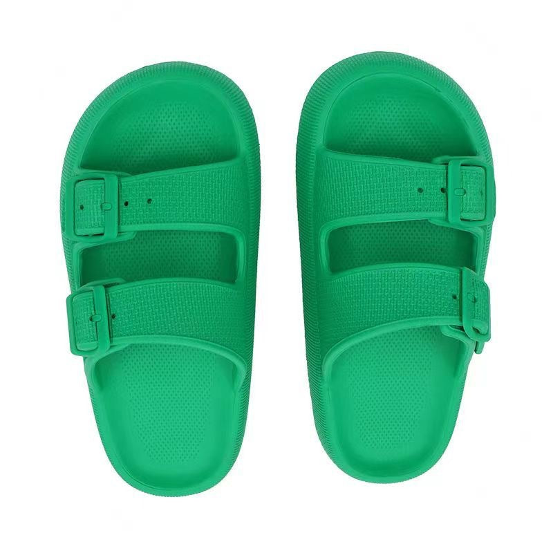 Double Button Slippers For Men And Women