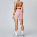 Shorts da yoga modellanti per donna Valstrend, fianchi sollevati e ventre contratto, tessuto elastico e comodo per esercizi e relax