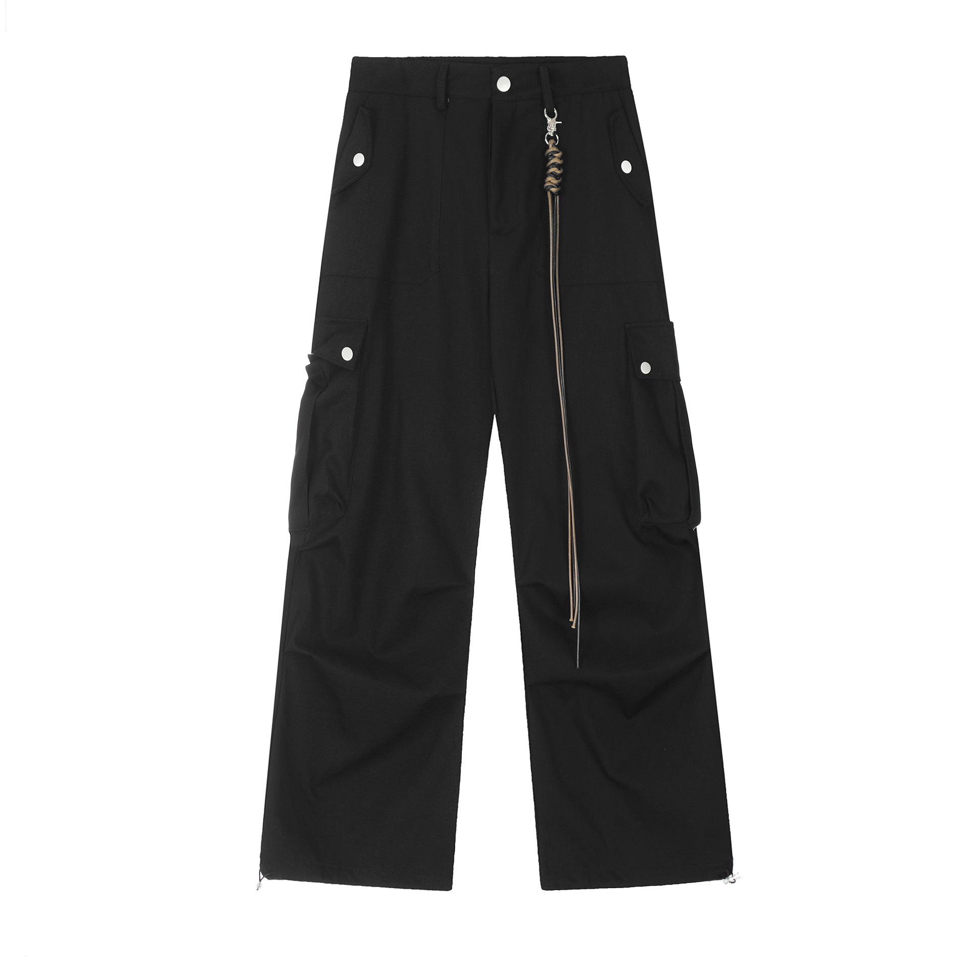 Youth Popularity Loose Mid Waist Casual Pants