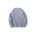 Maglione da uomo Valstrend Shop con ricami scuri, strappi e stampa di lettere, stile casual e moderno.