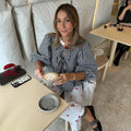 T-shirt donna street fashion Valstrend con stampa e dettagli in pizzo, stile casual e alla moda.