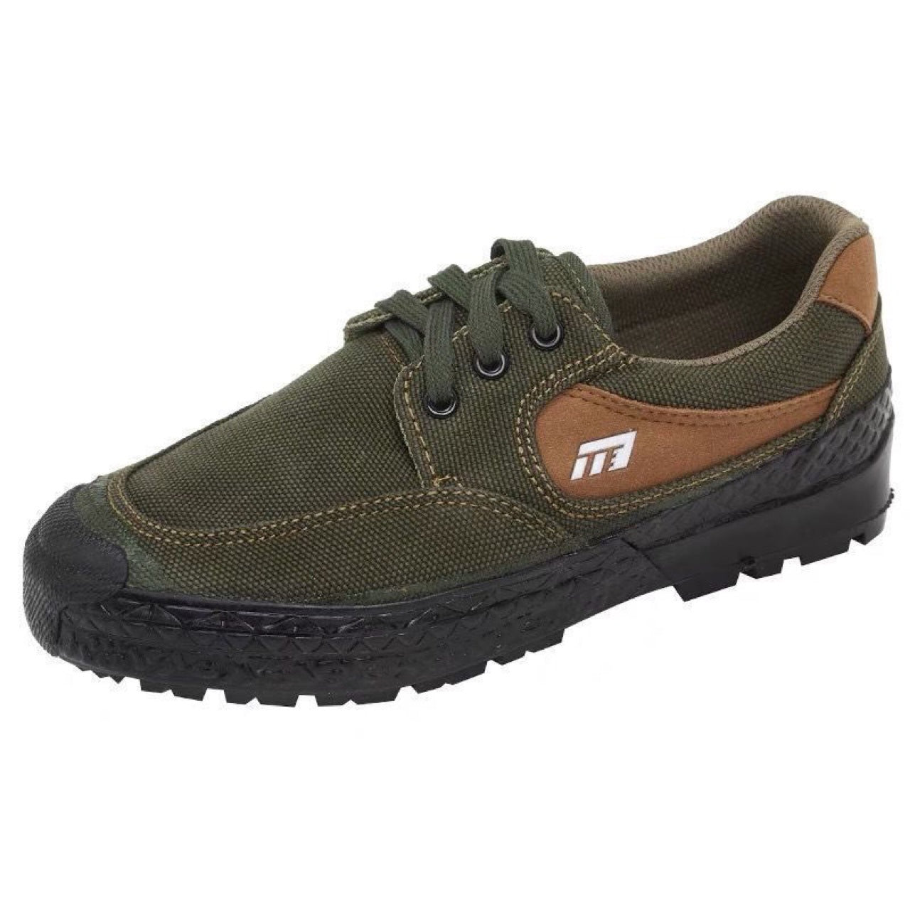 Scarpe da sicurezza in tela antiscivolo e traspirante Valstrend, con suola antiscivolo e design comodo per il lavoro.