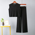Completo casual donna Valstrend, abbigliamento largo in tinta unita, stile alla moda e confortevole per tutte le taglie.