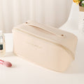 Borsa portaoggetti stile coreano Valstrend con grande capacità, semplice, elegante e pratica per cosmetici e oggetti personali.