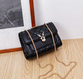 Borsa estiva a tracolla Valstrend con motivo a diamanti in stile pecora, design leggero e elegante per l'uso quotidiano.