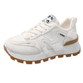 Scarpe da corsa femminili Valstrend, sneakers student abbinabili, design sportivo e confortevole, vista frontale.