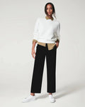 All-matching Bootleg Pants Slim Fit Slimming Draping Effect Casual Suit Pants
