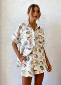 Completo casual da donna Valstrend, tuta estiva da vacanza, stile rilassato e comodo, perfetta per il tempo libero.