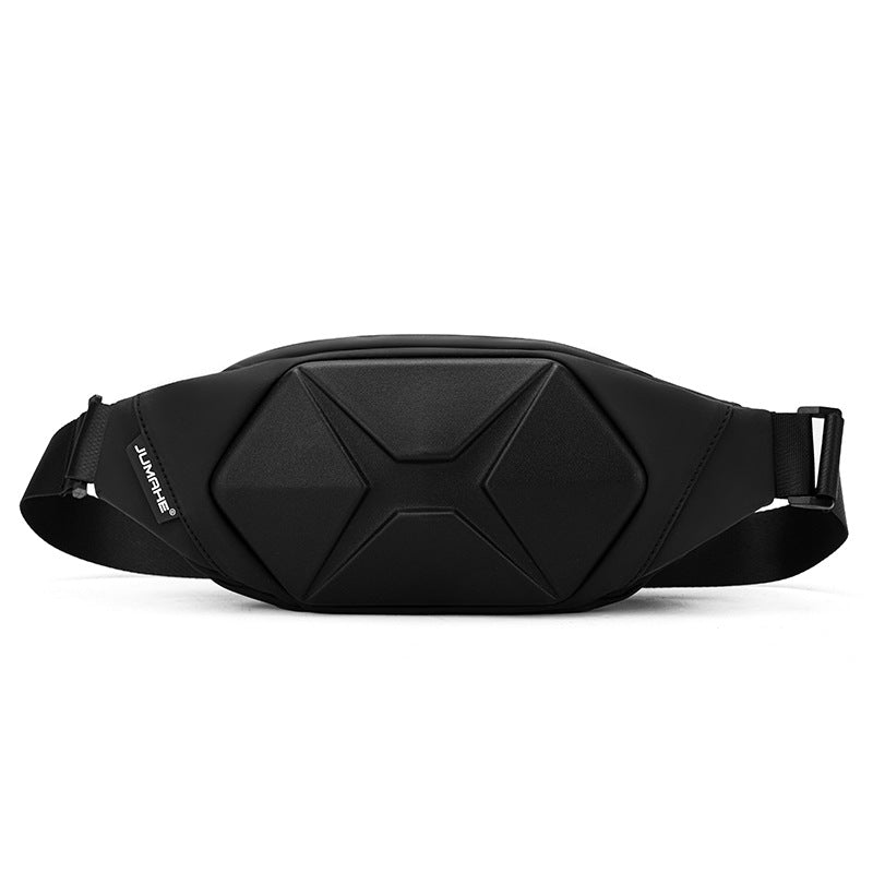 Borsa a tracolla uomo Valstrend, marsupio rigido in tessuto resistente, ideale per uso outdoor e everyday.