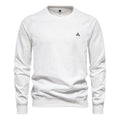 Men's Loose Casual Solid Color Round Neck Sweater