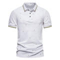 T-shirt polo uomo a maniche corte Valstrend estivo, traspirante e comoda, in stile casual con colletto.