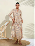 Vestito lungo donna Valstrend, abbigliamento moda personalizzato con stampa, maniche lunghe, elegante e alla moda.