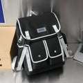 Color Matching Student Schoolbag Korean Style Versatile Large Capacity
