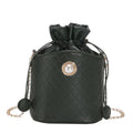 Borsa donna retrò a tracolla singola, valigetta a mano, stile vintage, marca Valstrend, vista fronte con dettagli eleganti