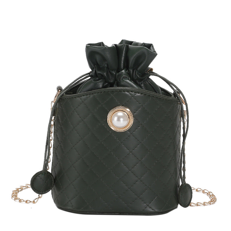Borsa donna retrò a tracolla singola, valigetta a mano, stile vintage, marca Valstrend, vista fronte con dettagli eleganti