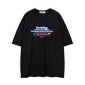 American Letter Print Short-sleeve