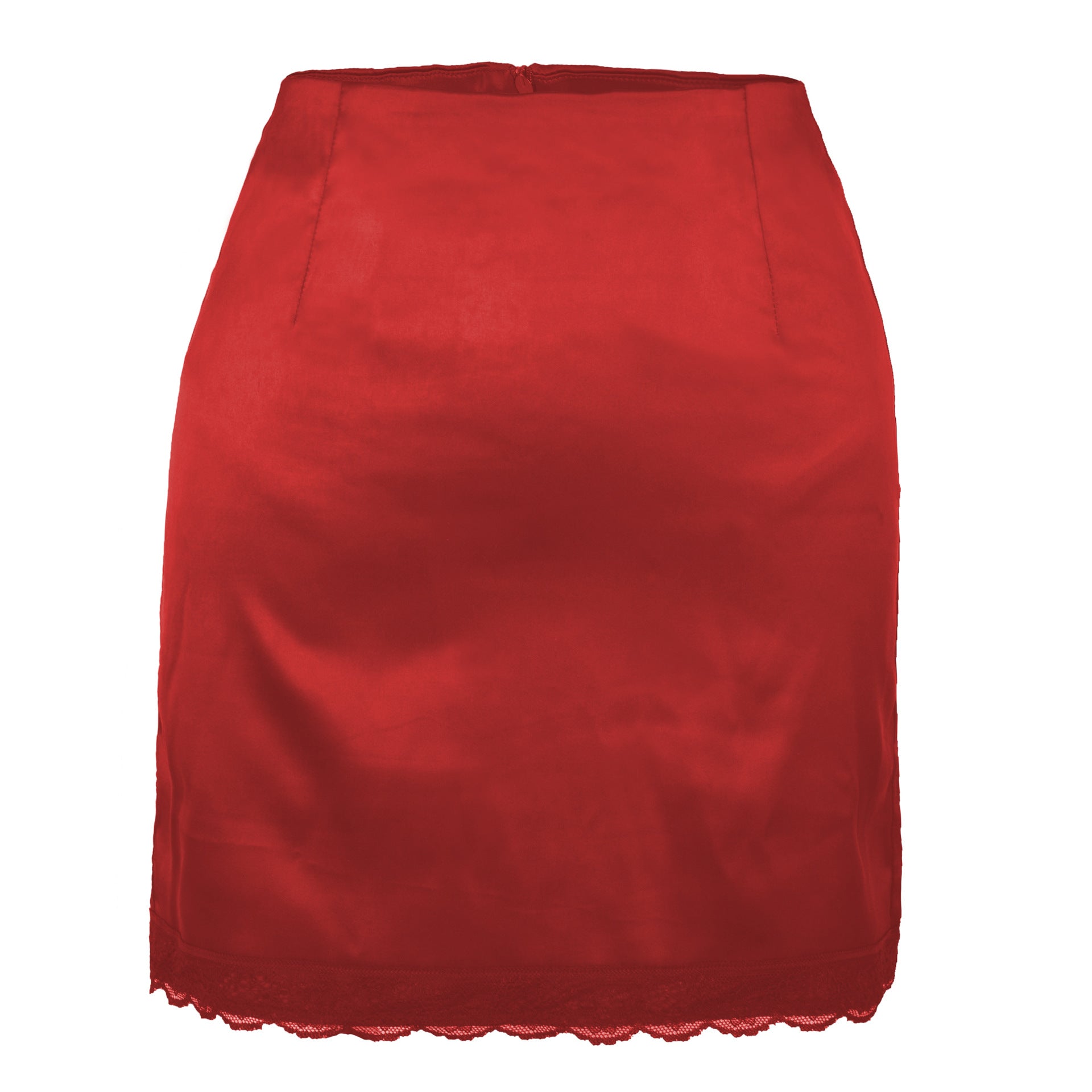 Gonna a vita alta per donna Valstrend, gonna aderente in tessuto elasticizzato, ideale per look casual e alla moda