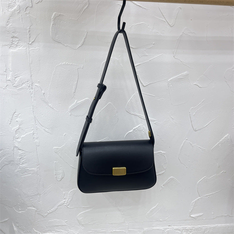 Borsa a tracolla Valstrend in stile casual autunno e inverno, piccola, quadrata, con manico sottoarmato e design versatile.