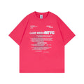 Letter Print Short-sleeve Casual Men