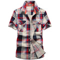 Camicia da uomo casual sportiva in cotone Valstrend, stile all-match, manica lunga con bottoni e colletto classico.