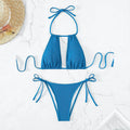 Women's Sling Hollow Split Swimsuit High Waist