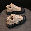Scarpe sportive da donna Valstrend con fodera felpata, comode e calde, ideali per casual e attività sportive.