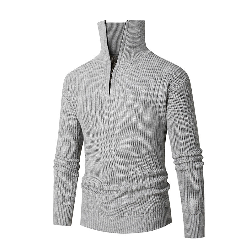 Maglione termico slim fit da uomo Valstrend, ideale per autunno e inverno, con design casual e comodo.