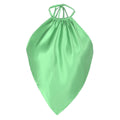 Grembiule da donna Valstrend con top a fascia e scollo a halter, taglia piccola, in tessuto leggero e colorato.