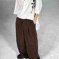Men's Straight Drooping Trousers Loose Trendy