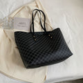 Borsa donna a spalla grande capacità Valstrend, tote versatile e adatta al pendolarismo, con spaziosi scomparti e stile neutro