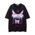 Fashion Brand High Street Letter Print Short-sleeve