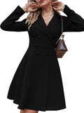 Cappotto trench lungo a doppio petto color solidale, maniche lunghe e stile slim, marchio Valstrend shop.