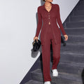 Completo di pantaloni slim con apertura europea e americana, due pezzi, vestibilità aderente, con dettagli di stile moderna.