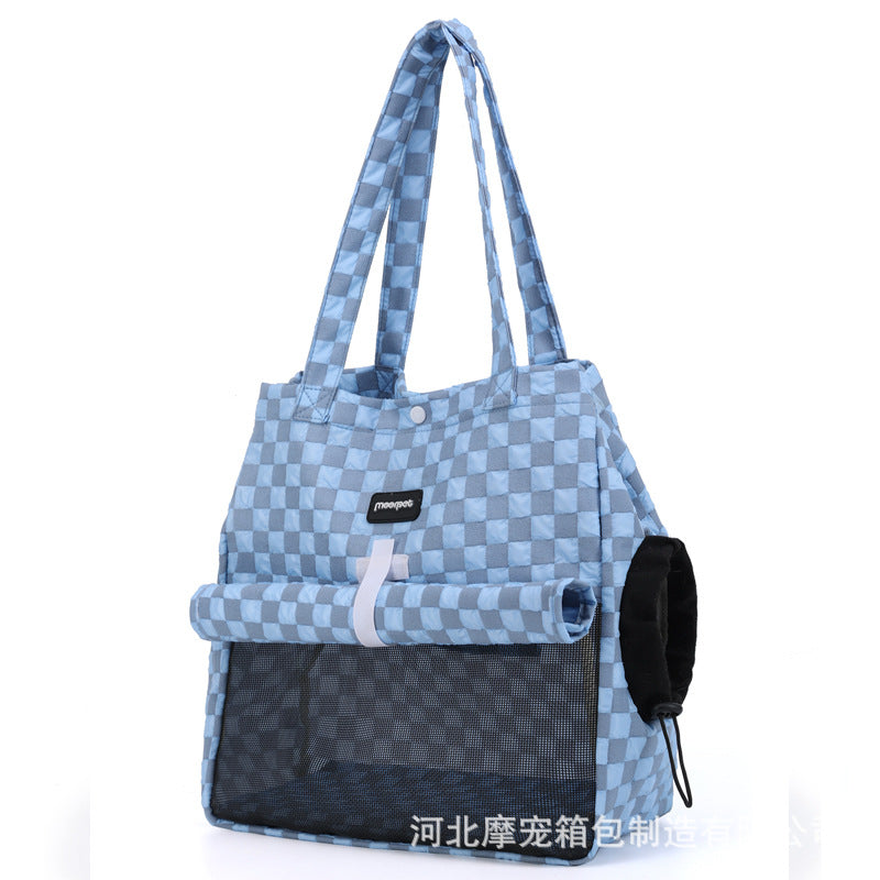 Borsa portatile per gatti di piccole dimensioni, tracolla per animali domestici, prodotto Valstrend shop, ideale per trasporto comodo