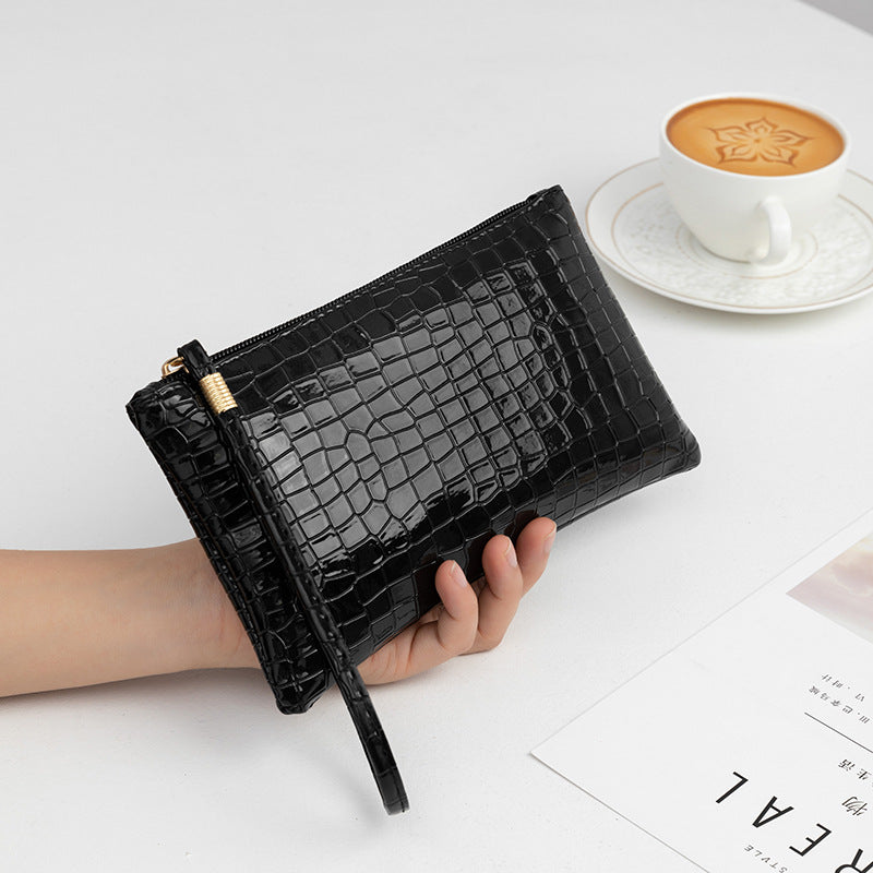 Borsa donna vintage a motivo bamboo Valstrend, stile retrò con manico in vimini e dettagli eleganti.
