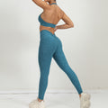 Pantaloni da donna Valstrend fashion a vita a V, pantaloni sportivi fitness da corsa, outfit sportivo elegante e comodo