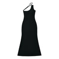Pure Desire Sexy Graceful Curve With Chest Pad Sloping Shoulder Dress