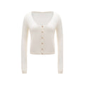 Cardigan sottile Valstrend shop per l'autunno precoce, maglione a maniche lunghe, stile leggero e caldo.