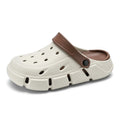 Scarpe da uomo Valstrend Fashion Personality Poop Hole con dettagli originali e design unico, visibili dall'immagine.