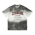 Tie-dye Gradient Short-sleeved T-shirt Men's Hip Hop