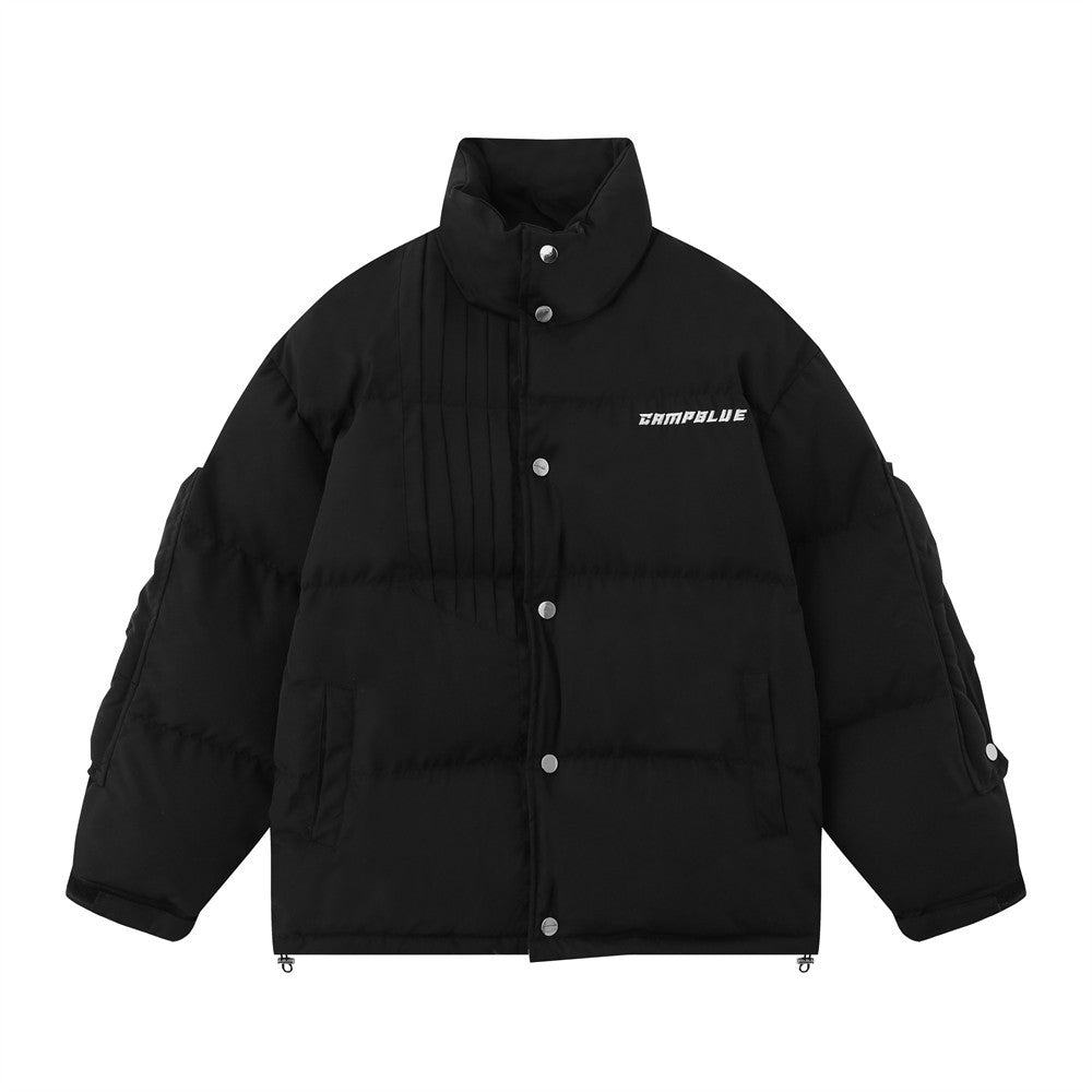 Cappotto in cotone imbottito termico invernale con collo alto di Valstrend, protezione dal freddo e stile caldo e comodo