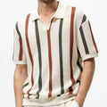 Maglione spessa stile europeo e americano Valstrend, con motivo a maglia a rete e collo alto, indossato da un modello.